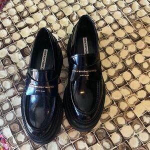Alexander Wang platform loafers